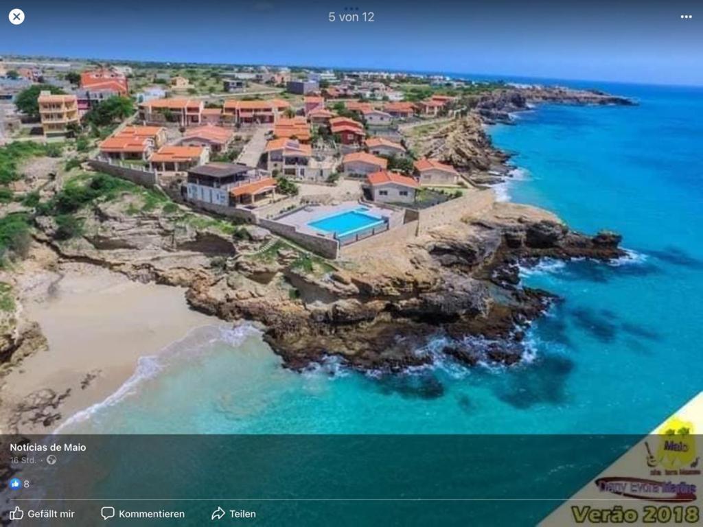 Casita Solemar Direkt Am Atlantik Villa Calheta Bagian luar foto